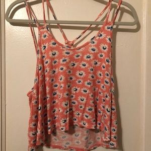 Daisy Cropped Tank Top